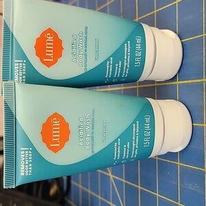Unscented Acidified Body Wash Set of 2 Tubes New